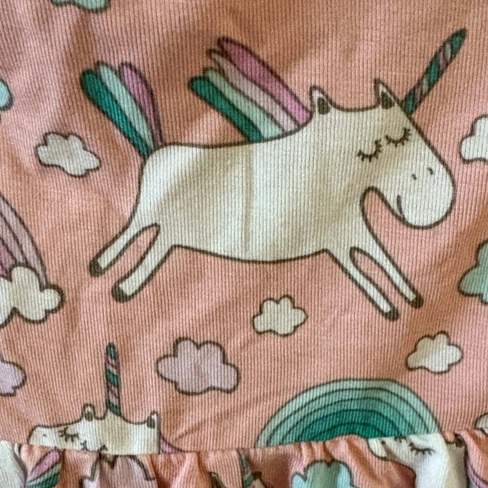 Posh Peanut Unicorn Bamboo Top/Dress - Picture 3 of 6